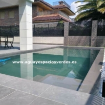 Piscina de obra ceramica