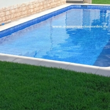 Piscina de obra a medida