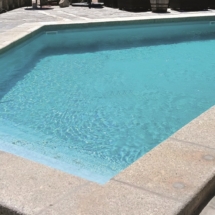 Piscina con revestimiento de liner